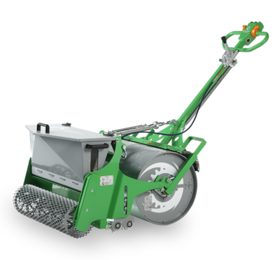 Batteridriven gräskultivator GreenBUILDER
